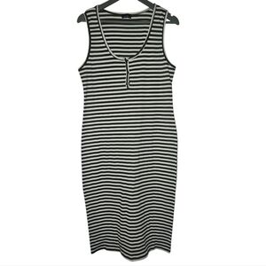 Zenobia Stripped Maxi Dress 2X